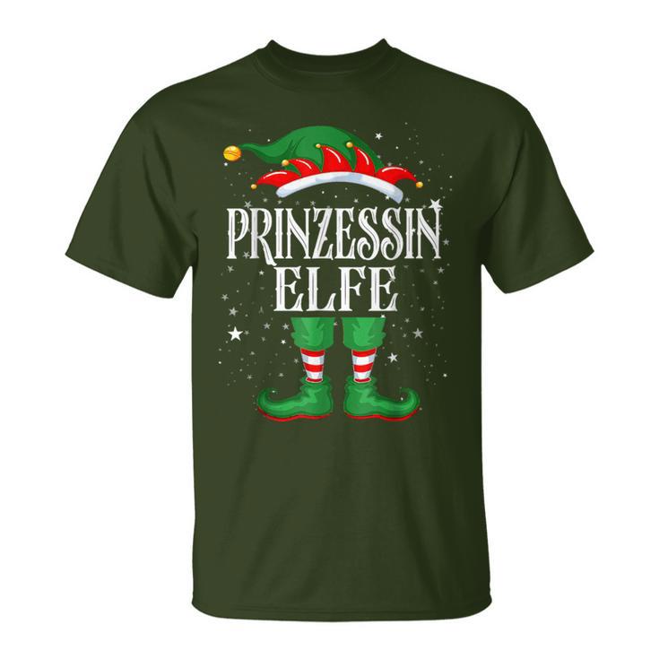 Princess Elf Outfit Christmas Family Christmas T-Shirt