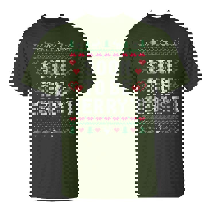 Soon To Be Merry'd Engaged Couples Matching Ugly Christmas T-Shirt