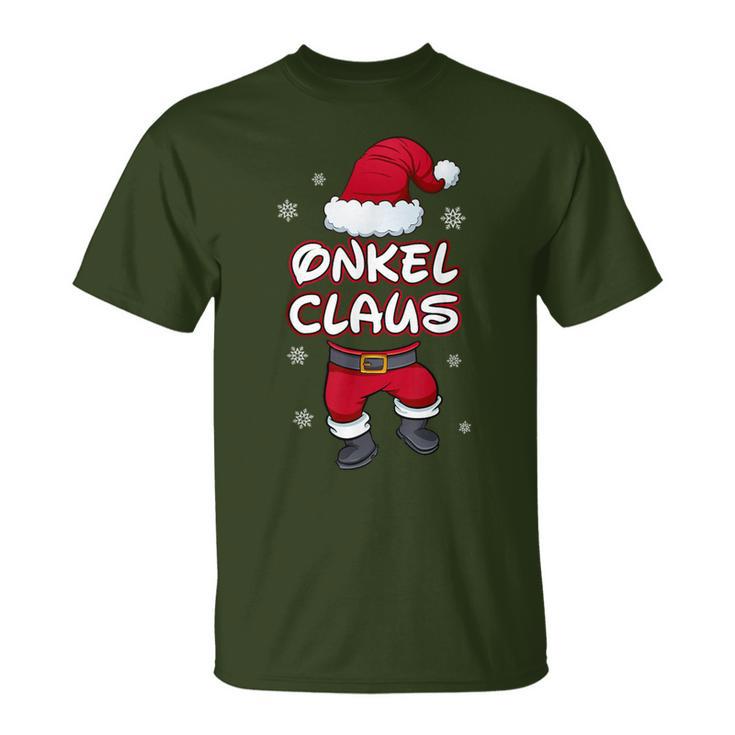 Uncle Claus Christmas Family Partner Look Santa Claus T-Shirt