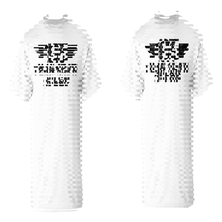 1975 The Man The Myth The Legend Camiseta unisex