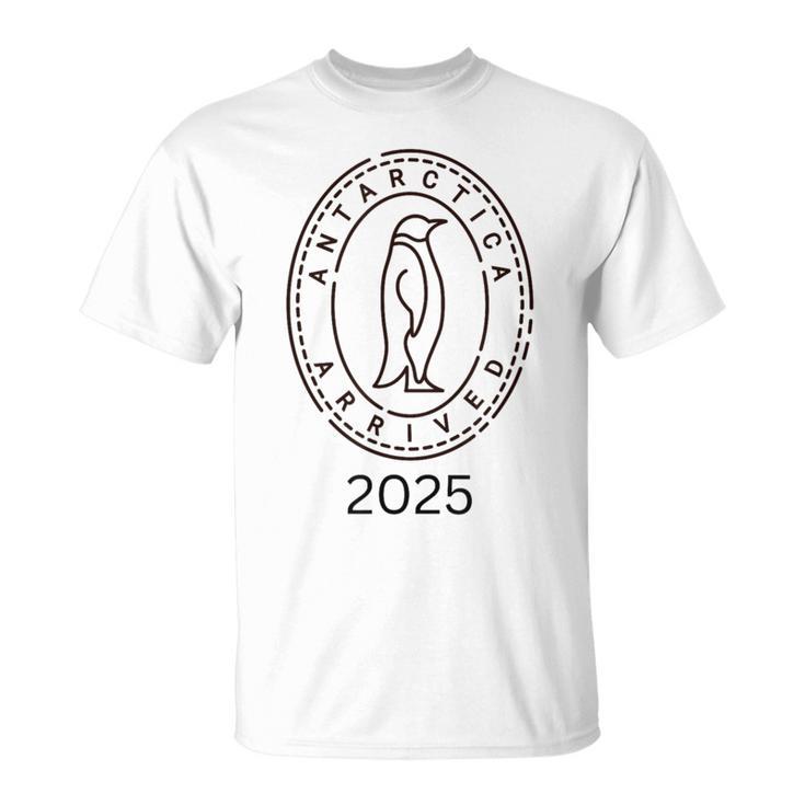 Angekommen In Der Antarctic 2025 Gray T-Shirt