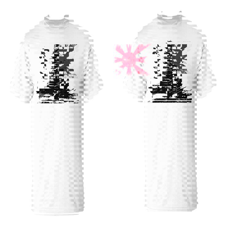 Bandera Imperial De Yamato I Love Japan Ww2 Camiseta unisex
