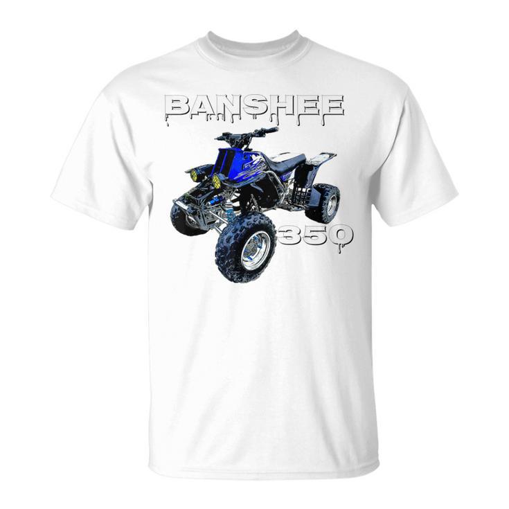 Banshee Quad Atv Atc Vintage Retro All Terrain Vehicle T-Shirt