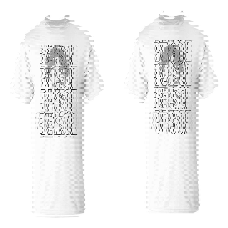 Benson First NameWith Glasses Personalized Vintage T-Shirt