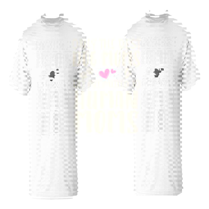 Only The Best Dog Moms Get Promoted To Human Moms Pregnancy T-Shirt