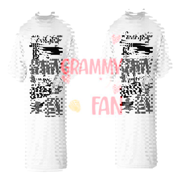 His Biggest Fan Baseball Grammy Of A Baseball Player Grammy T-Shirt