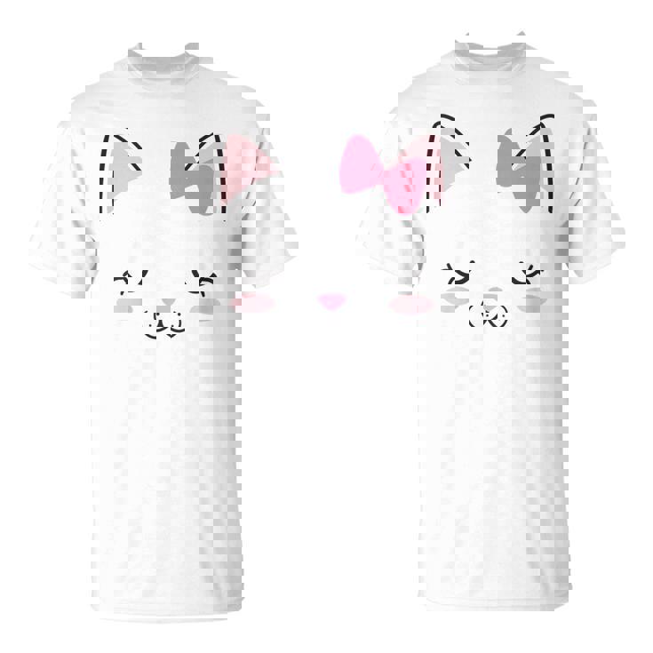 Children's Cat Face Cat Fancy Dress Costume Cat T-Shirt