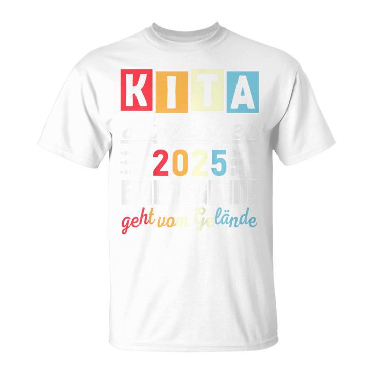 Children's Kita Leavers 2025 School Child First Day T-Shirt