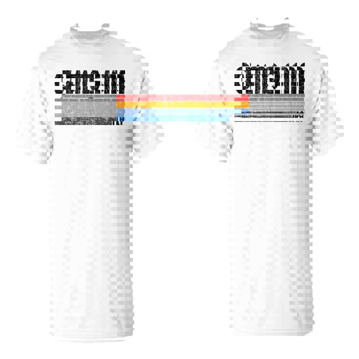 Cianciana Italie Rétro 70S 80S Style T-Shirt