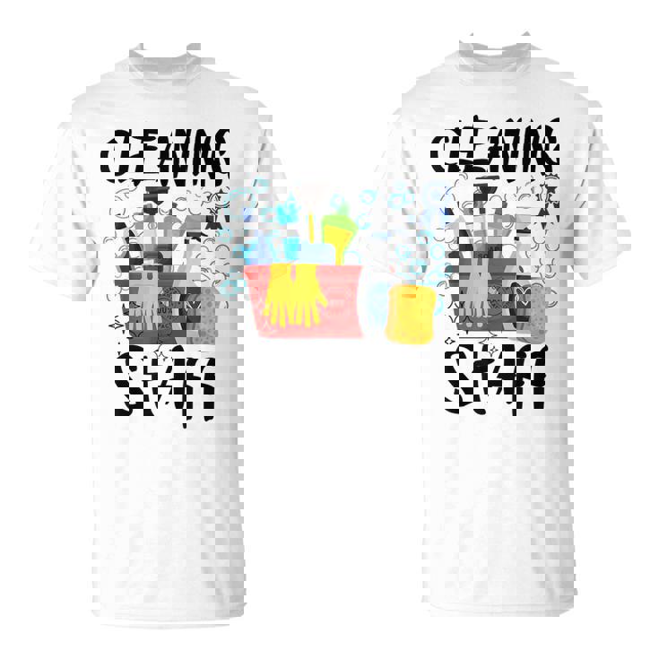 Cleaning Staff Housekeeping Crew Of Proud Housekeeper Squad T-Shirt