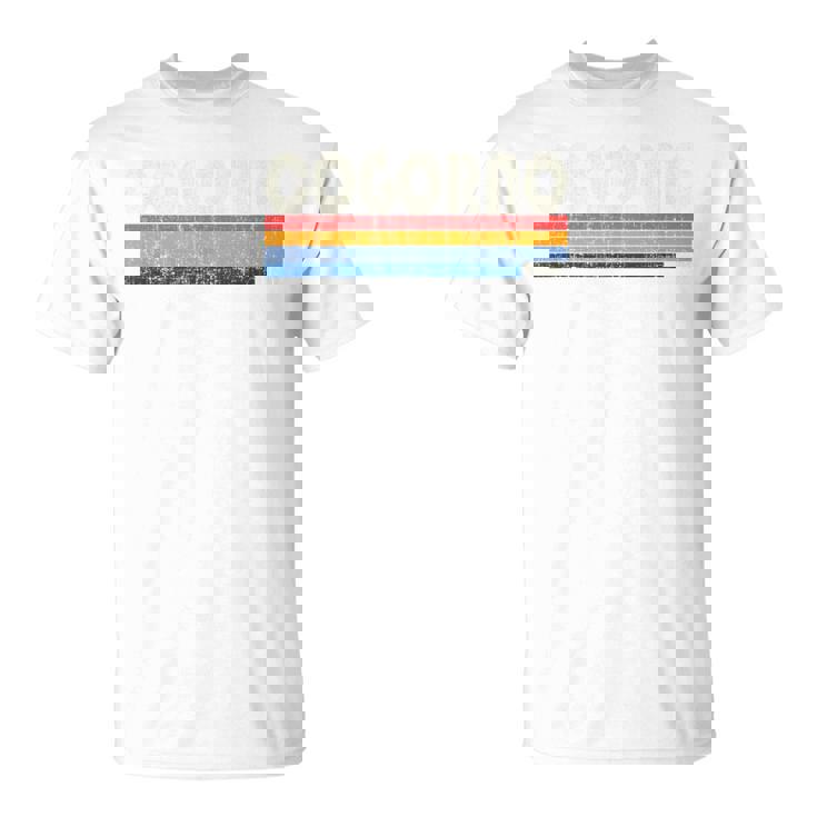 Cogorno Italia Retro 70S 80S Style Camiseta unisex