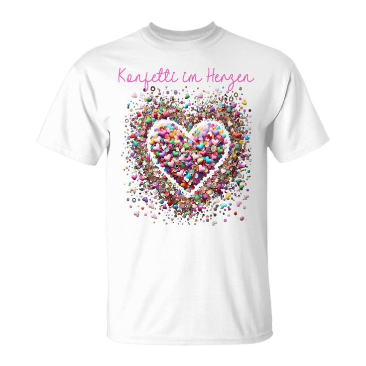 Confetti In The Heart Long-Sleeved T-Shirt