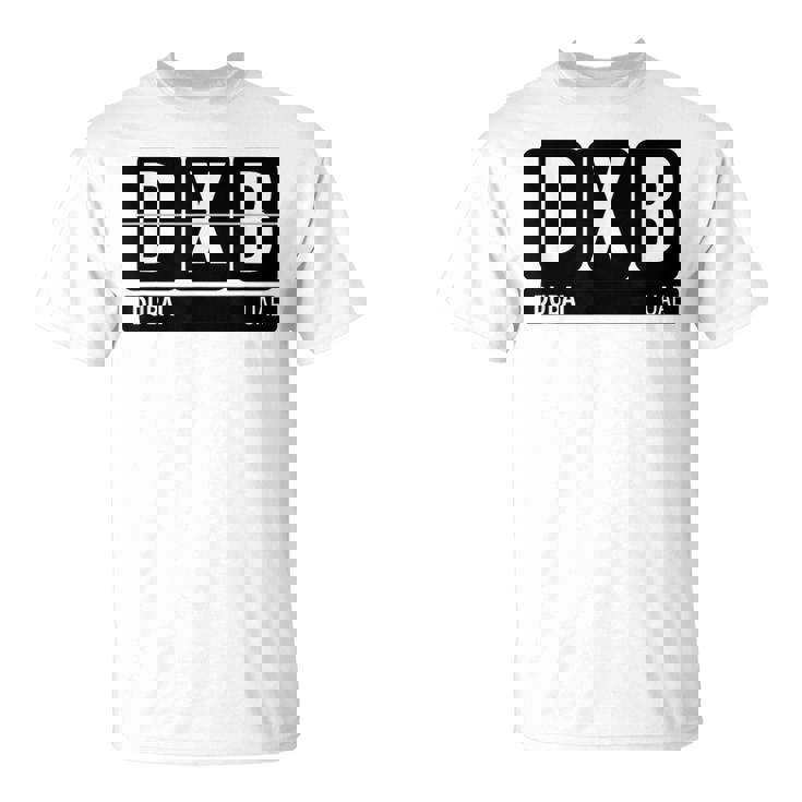 Dxb Dubai Arabic Emirate Travel Souvenir T-Shirt