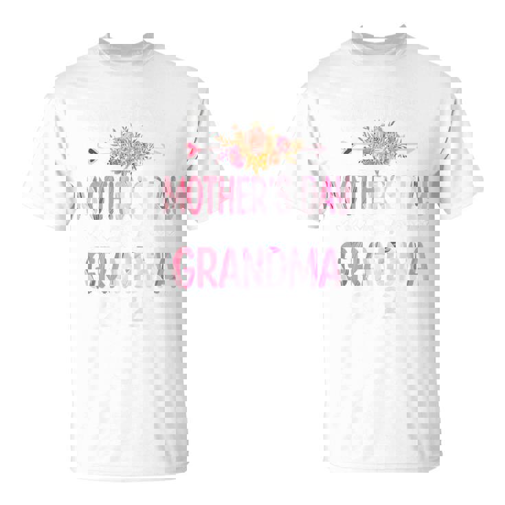 My First Mother's Day As A Grandma 2025 Mother's Day T-Shirt