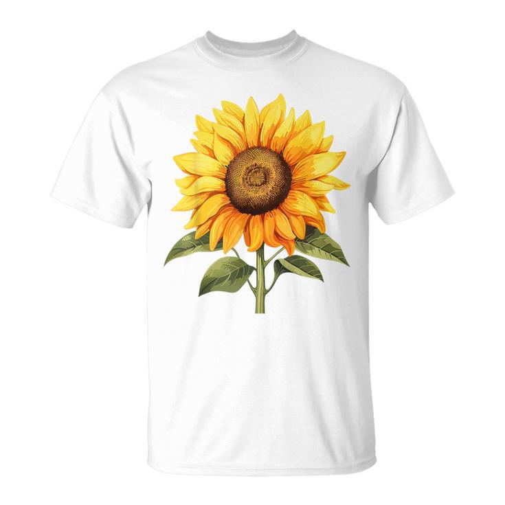 Florist And Sunflower T-Shirt