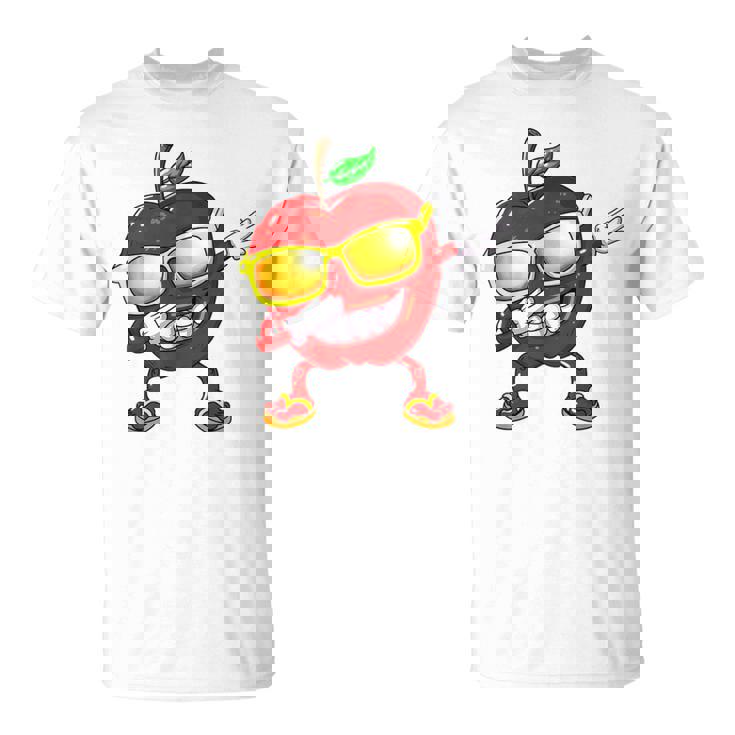 Fruit Apples Compote De Pommes Fan De Gâteau Aux Pommes Dab T-Shirt