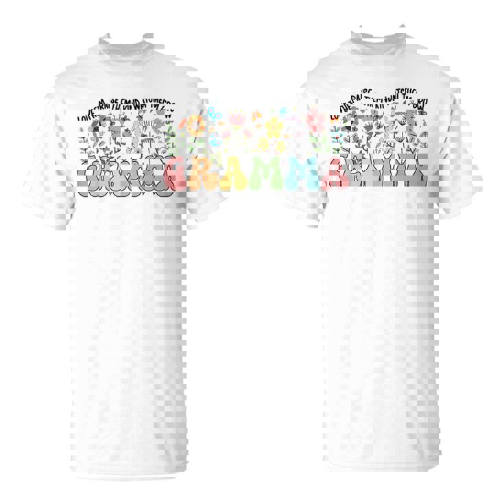 Gramma Grandma Gramma Grandmother Appreciation T-Shirt