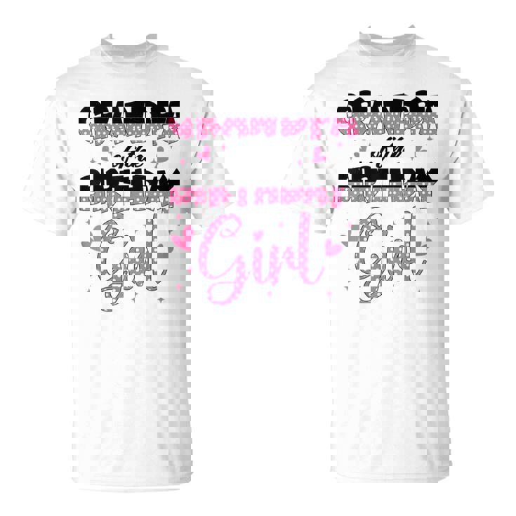 Grandpa Of The Birthday Girl Family Party Decorations T-Shirt