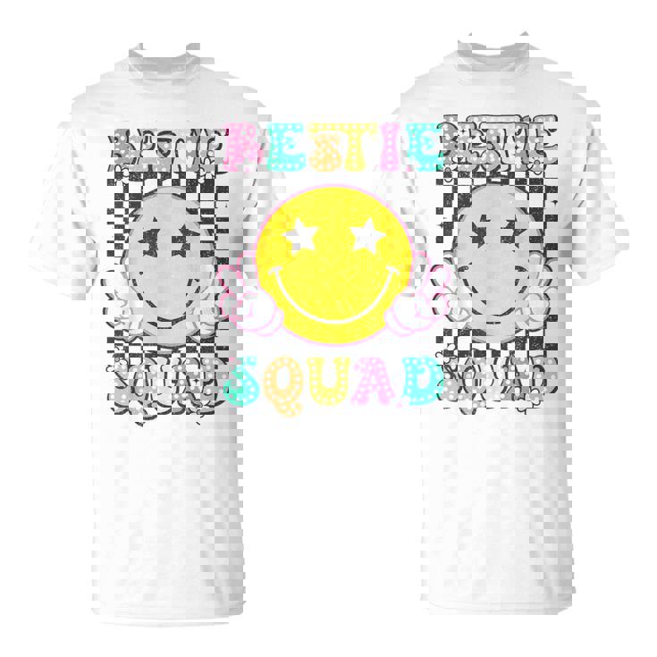 Groovy Bestie Squad Best Friends Matching Girls Boys T-Shirt