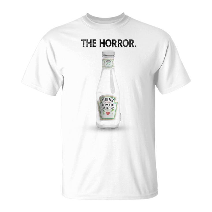 Heinz Tomato Ketchup The Horror Empty Bottle Distressed T-Shirt