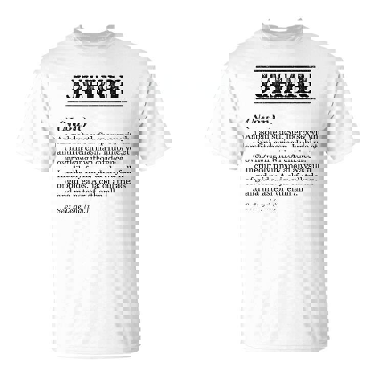 JAHARI Name Definition Phrase Customized T-Shirt