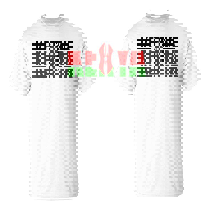 Kenya Flag Kenya Safari Kenyan Apparel T-Shirt