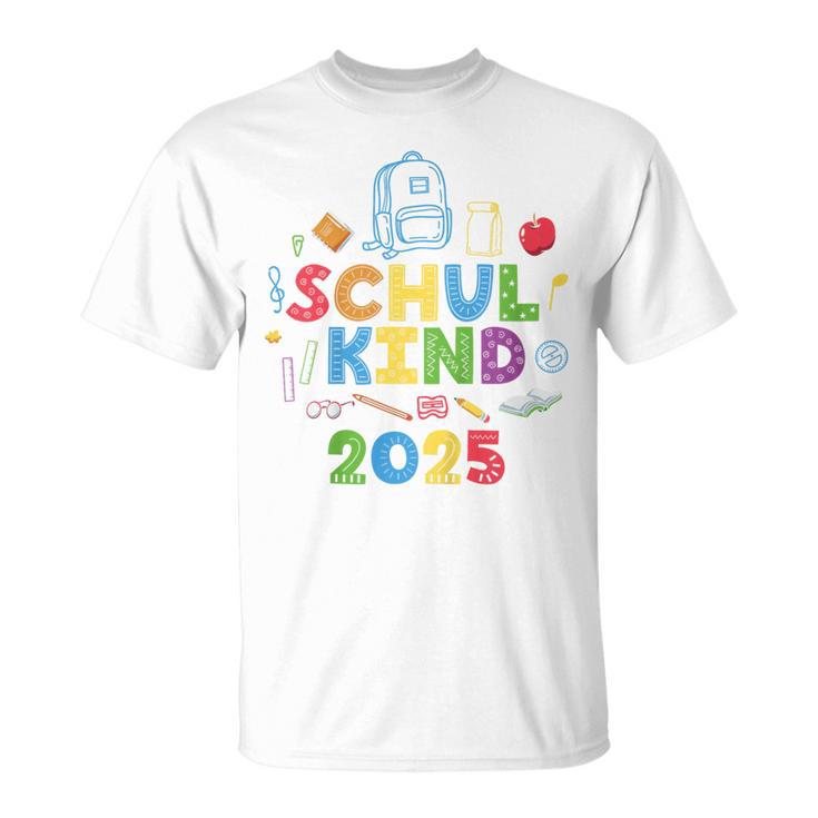 Kinder Einschulung 2025 Schulkind 2025 T-Shirt