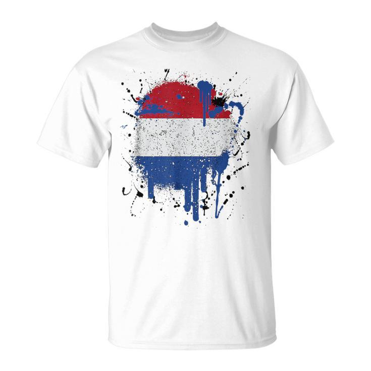 Kings Day Holanda Holanda Bandera Holandesa Koningsdag Camiseta unisex