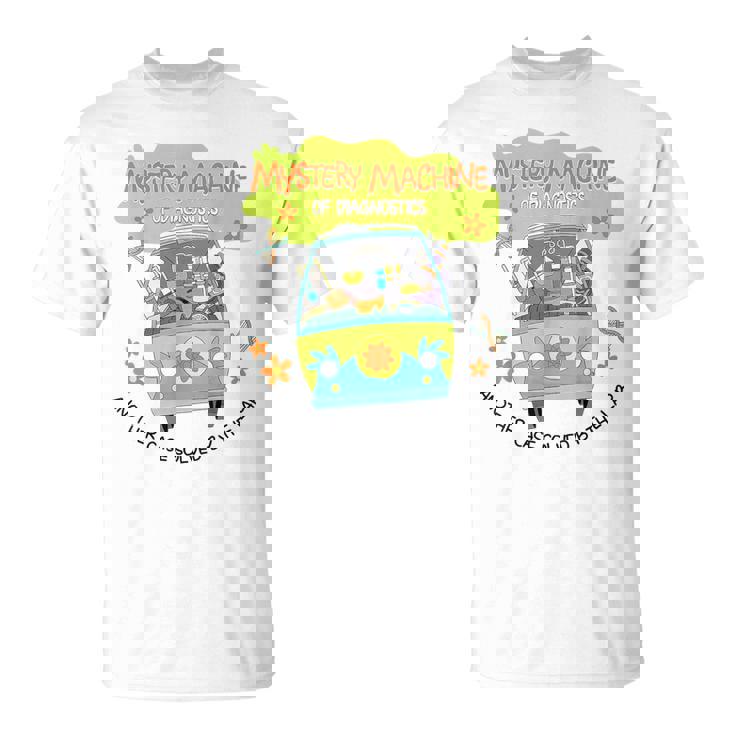 Lab Week 2025 Mystery Machine Of Diagnostic Medical Lab T-Shirt