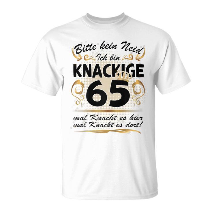 Ladies 65Th Birthday Sayings intage T-Shirt