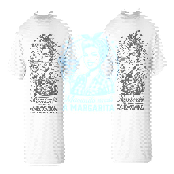 Womens Mom Drinking Shirt - Mamacita Needs A Margarita