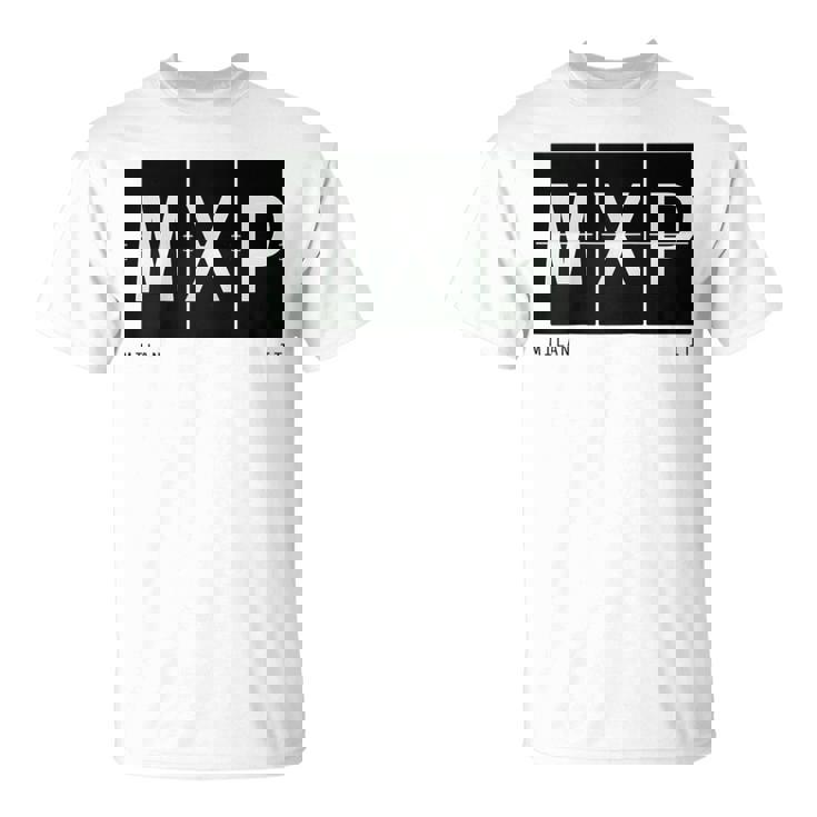 Mxp Milan It Italien Retro Flughafen Code Weltreisender Raglan T-Shirt