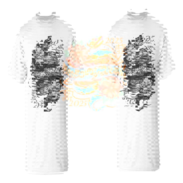 Nouvel An Chinois Serpent Nouvel An Lunaire 2025 Année Du Serpent T-Shirt