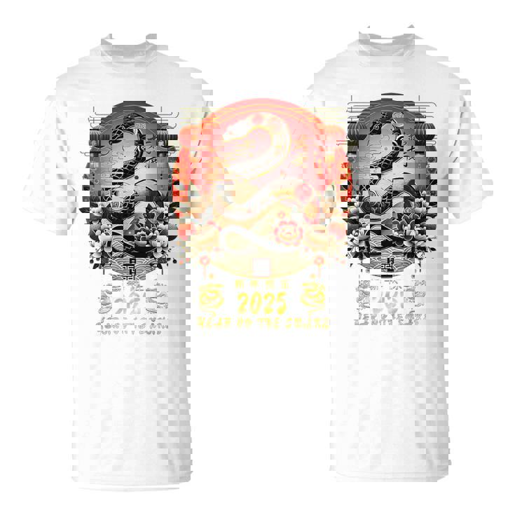 Nouvel An Lunaire Nouvel An Chinois 2025 Année Du Serpent 2025 T-Shirt