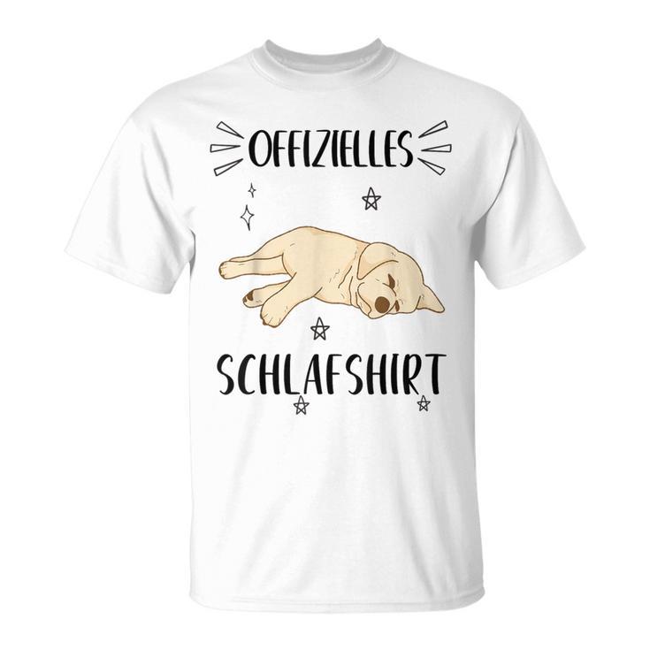 Offizielles Schlaf Hund Labrador Mum Pyjamas S T-Shirt