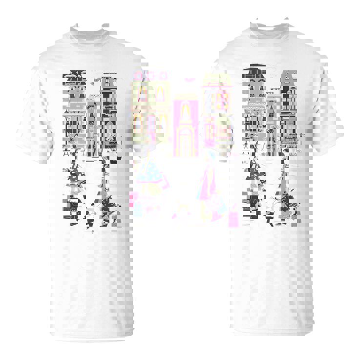 Paris France Fashion Shopping Retro Travel Souvenir T-Shirt