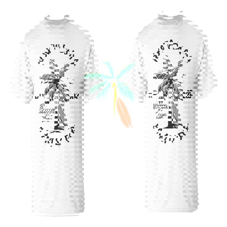Punta Cana 2025 Dominican Republic Family Vacation Matching T-Shirt