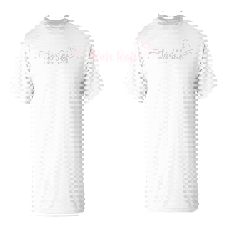 Rah Rah Heart Xmas Grandma Mother's Day Christmas T-Shirt