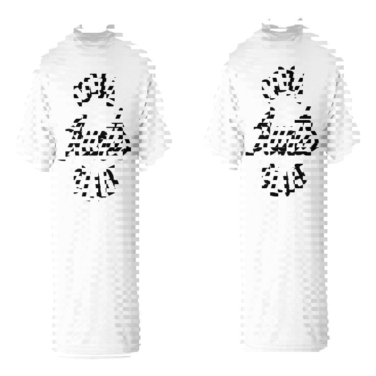 Retro Cool Aunts Club Best Auntie Ever Divertido Bolsillo Para Tía Camiseta unisex