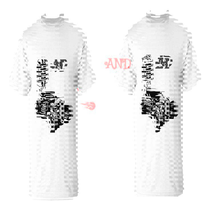 Rockabillyintage Ropa Años 50 Rockera Rock And Roll Música Manga Larga Camiseta unisex