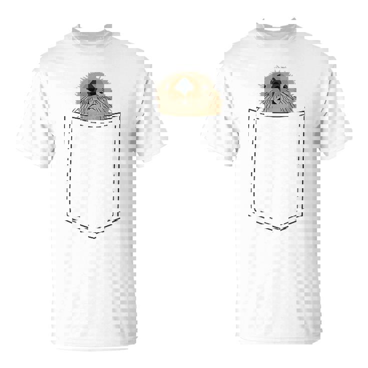 Sea Otter Pocket Animal T-Shirt