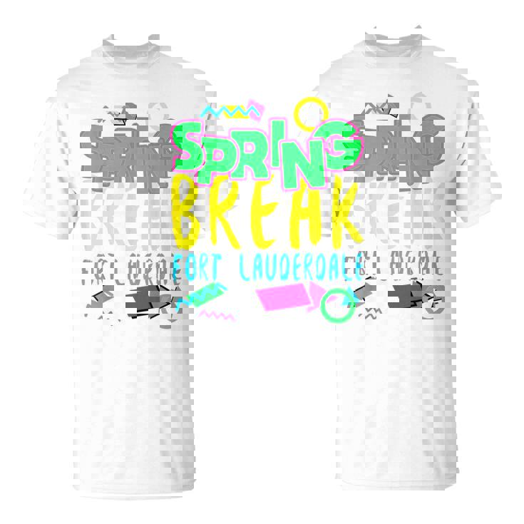 Spring Break Fort Lauderdale 90s AestheticShirt T-Shirt