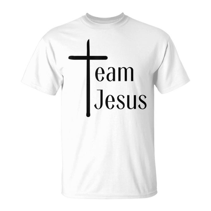 Team Jesus I Jesus Christ Redeemer Christianity T-Shirt