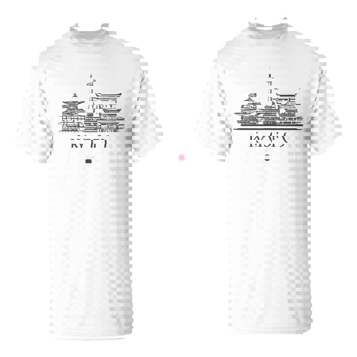 Vintage Kyoto Japónacaciones Japón Lover Camiseta unisex