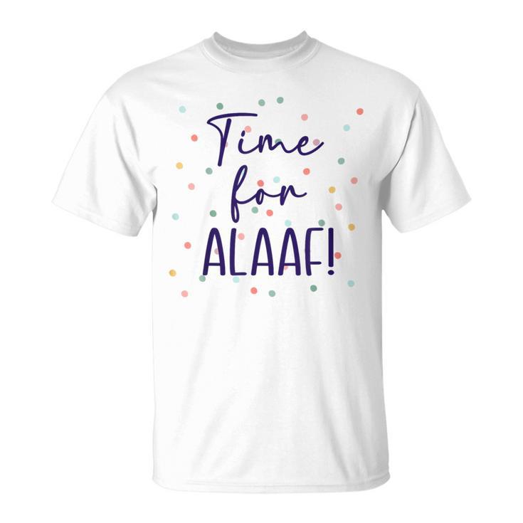 Women's Time For Alaaf Confetti In Heart Fancy Dress Carnival Outfit T-Shirt