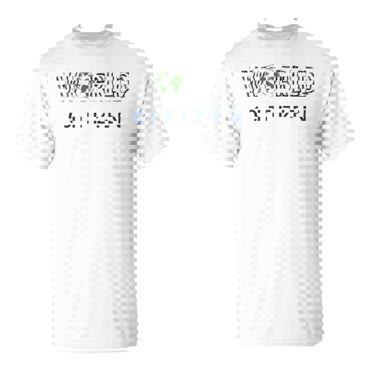 World Citizen Earth Day Global T Men Women Kids T-Shirt