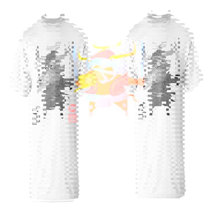 Year Of The Ox Chinese Zodiac Animal Horoscope Red Seal Premium T-Shirt