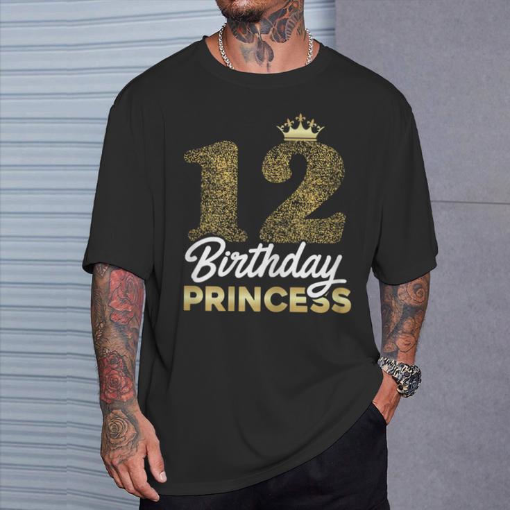 12Th Birthday Girl Princessintage 2011 Cute T-Shirt Geschenke für Ihn