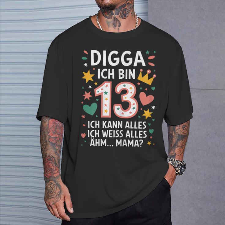 13Th Birthday Girl 13 Years 2011 Decoration T-Shirt Geschenke für Ihn