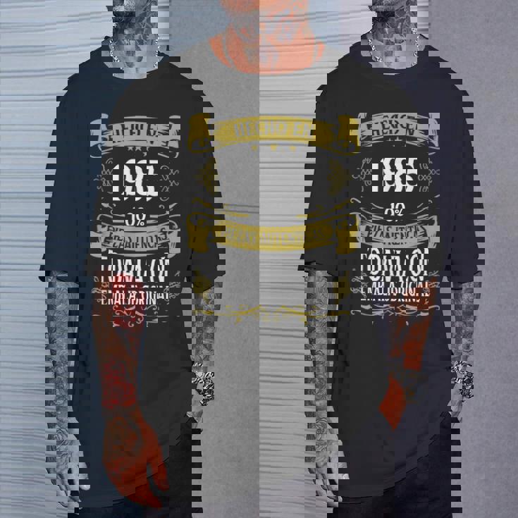 40 Cumpleaños Hombre 40 Años Hecho En 1985 Regalos Camiseta unisex Regalos para él